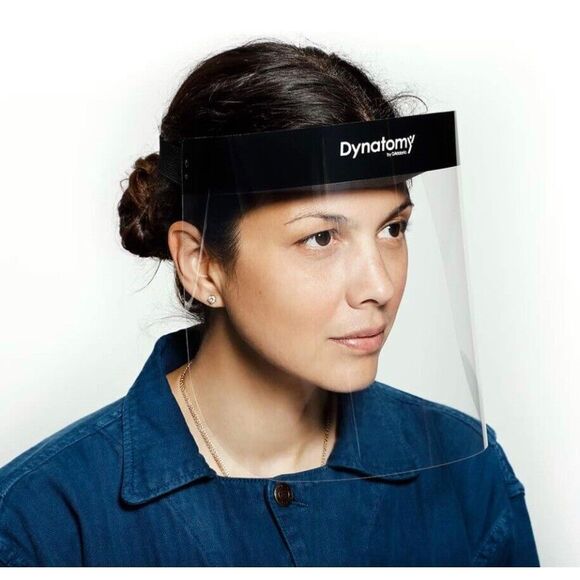 Dynatomy set of 8 face shields + 1 DUO Protects Shield Small NEW - Picture 4 of 15